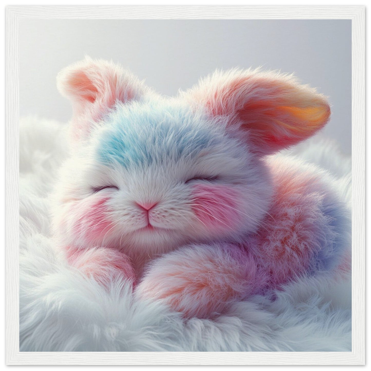 Rainbow Bunny Dreams - Lovely Art House