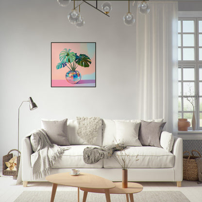 Monstera Disco Dream - Lovely Art House