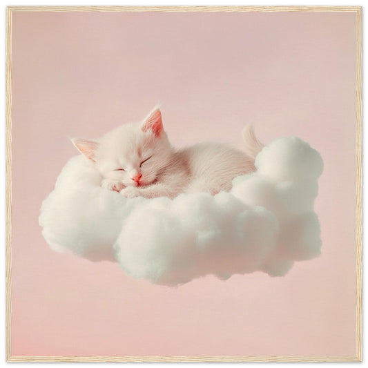 Fluffy Cloud Kitten - Lovely Art House