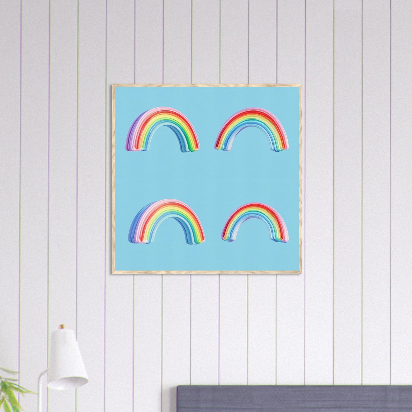Floating Rainbow Dreams - Lovely Art House