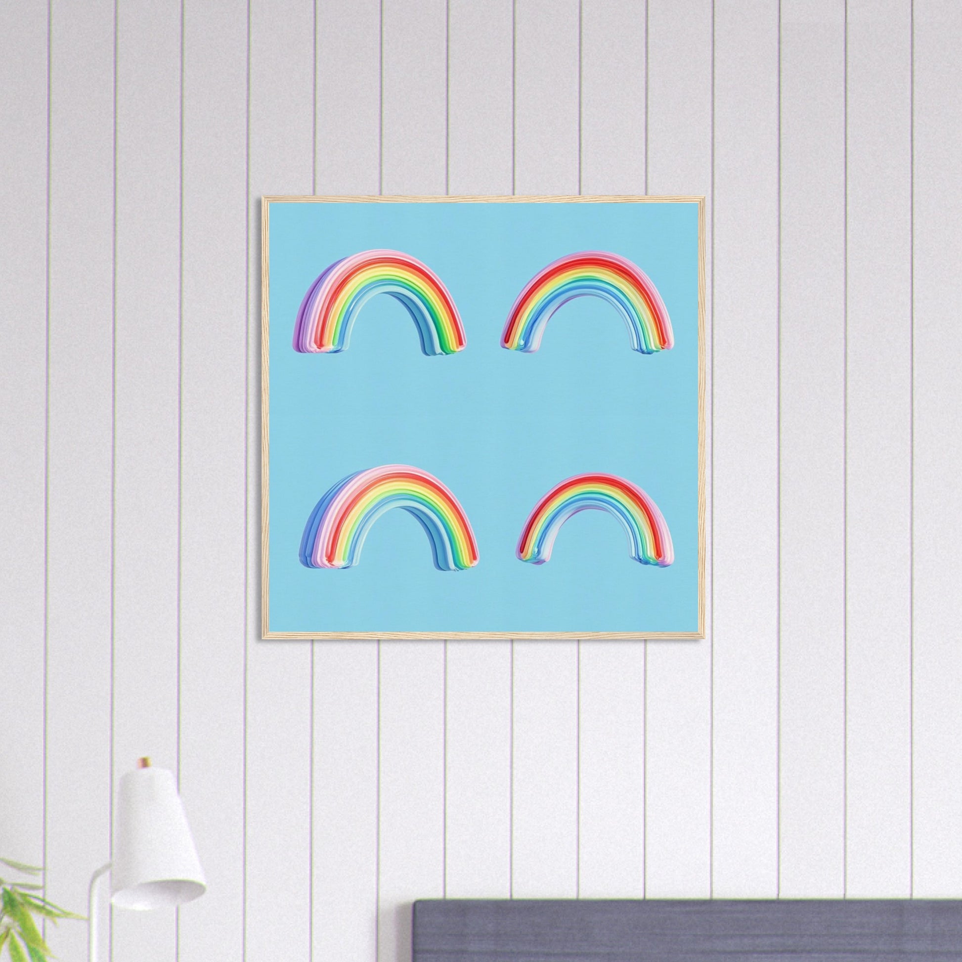 Floating Rainbow Dreams - Lovely Art House