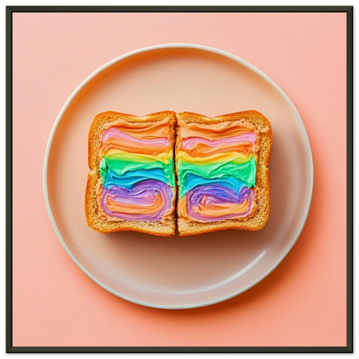 Rainbow Toast Magic - Lovely Art House