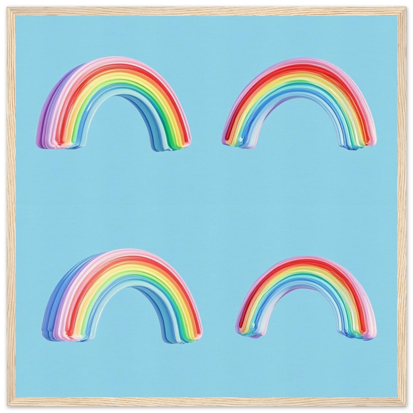 Floating Rainbow Dreams - Lovely Art House