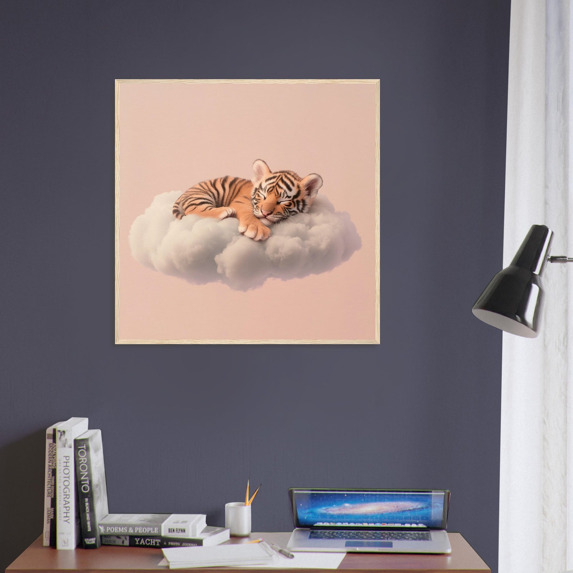 Dreamy Tiger Cub Snooze - Lovely Art House