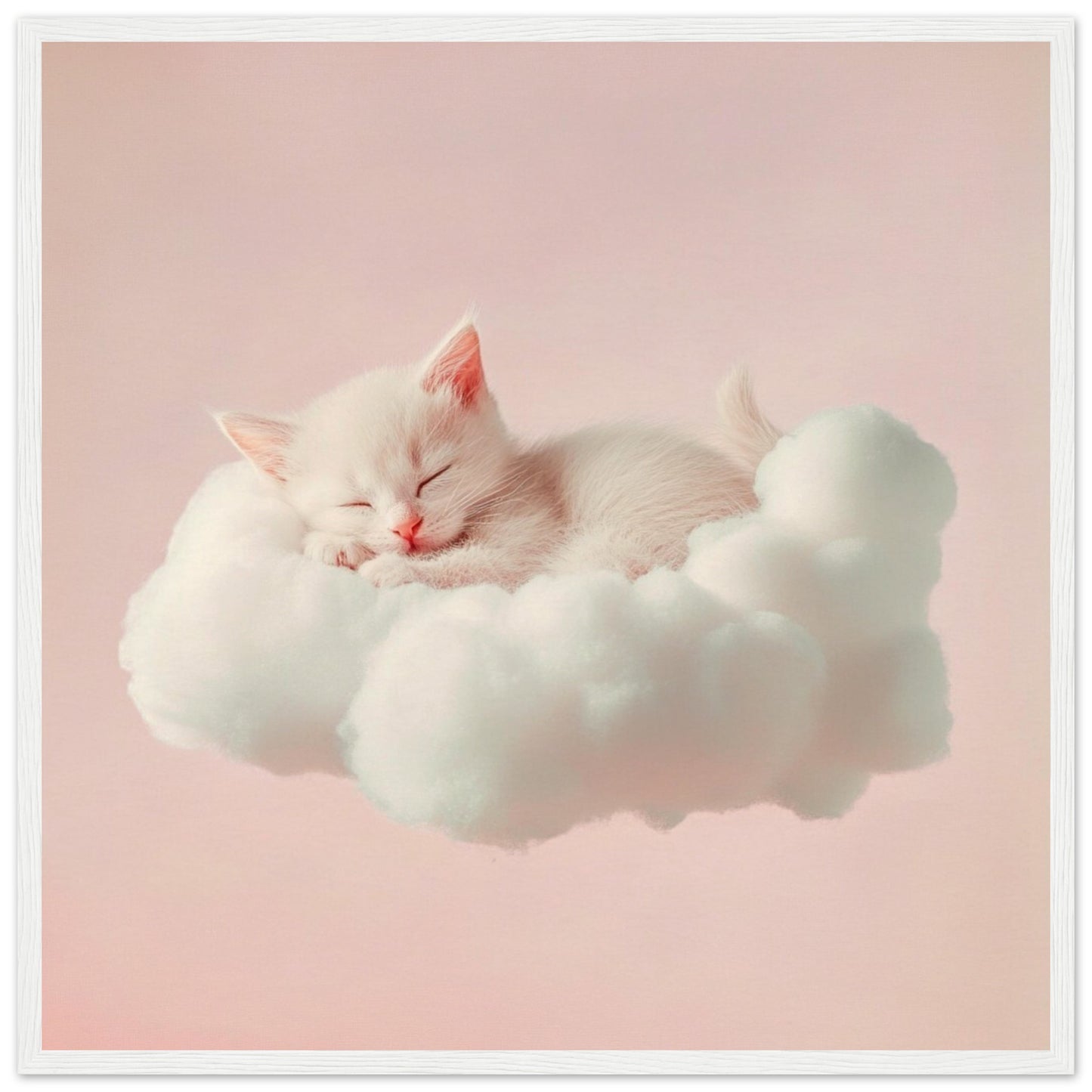 Fluffy Cloud Kitten - Lovely Art House