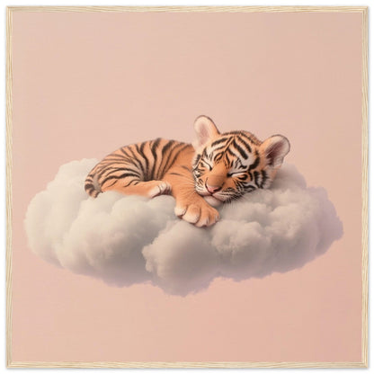Dreamy Tiger Cub Snooze - Lovely Art House