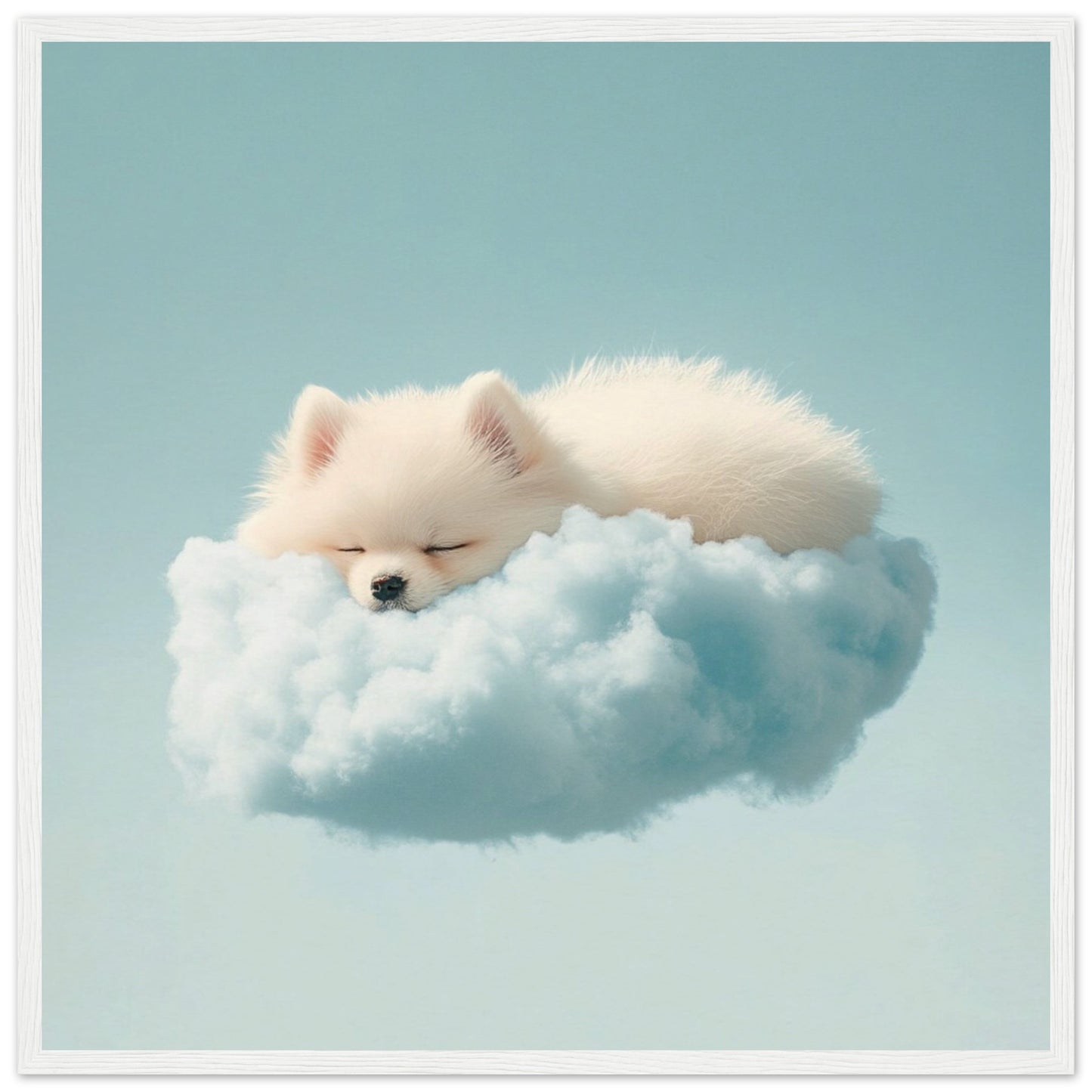 Dreamy Pomeranian Naps - Lovely Art House
