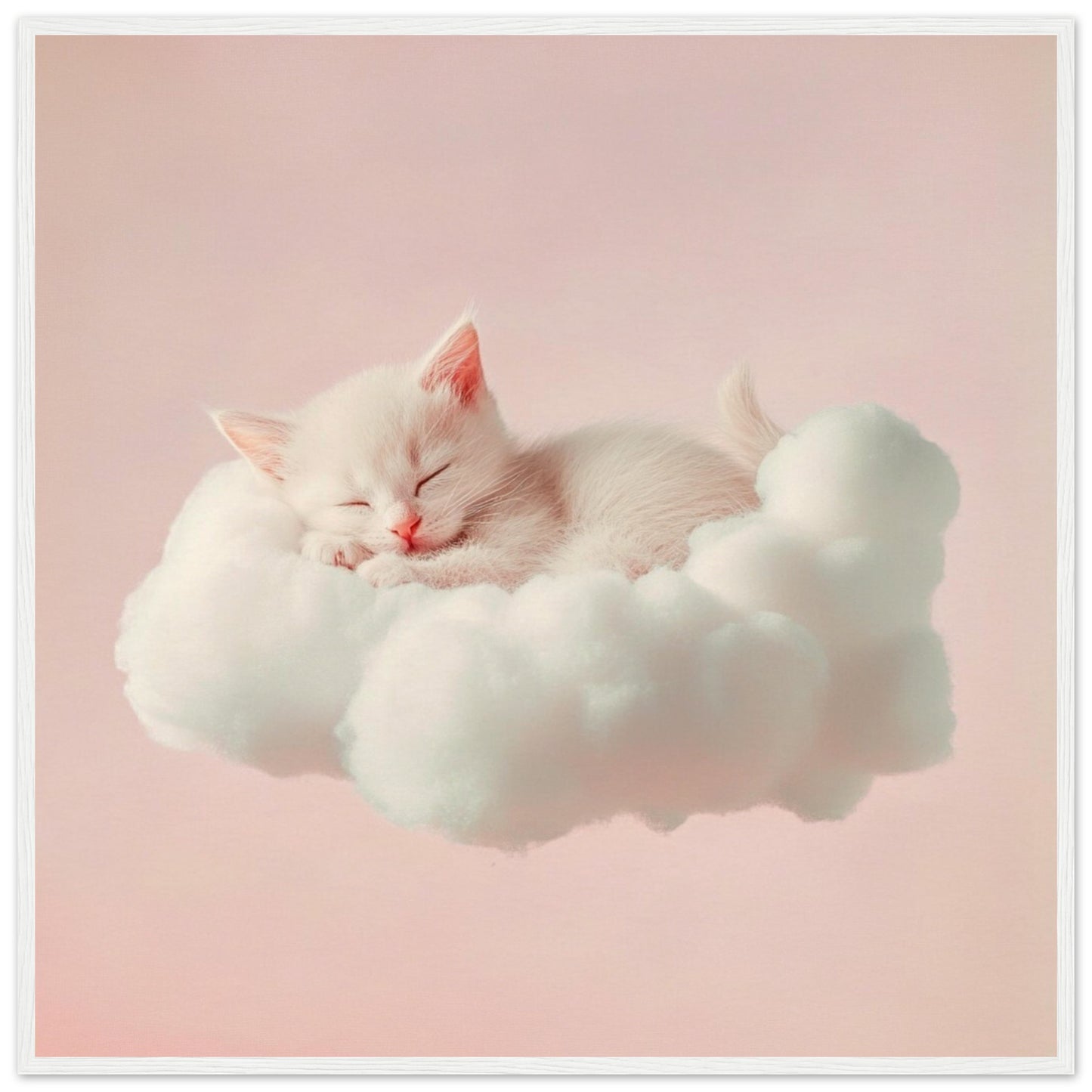 Fluffy Cloud Kitten - Lovely Art House