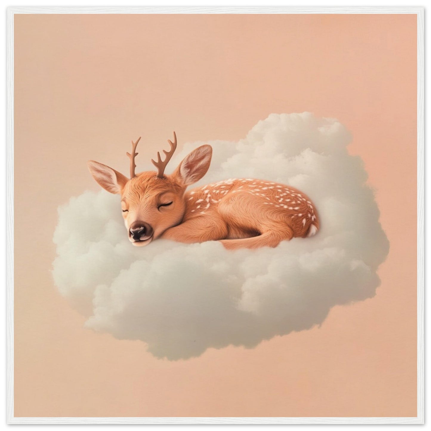 Fawn’s Cloudy Nap - Lovely Art House