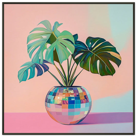 Monstera Disco Dream - Lovely Art House