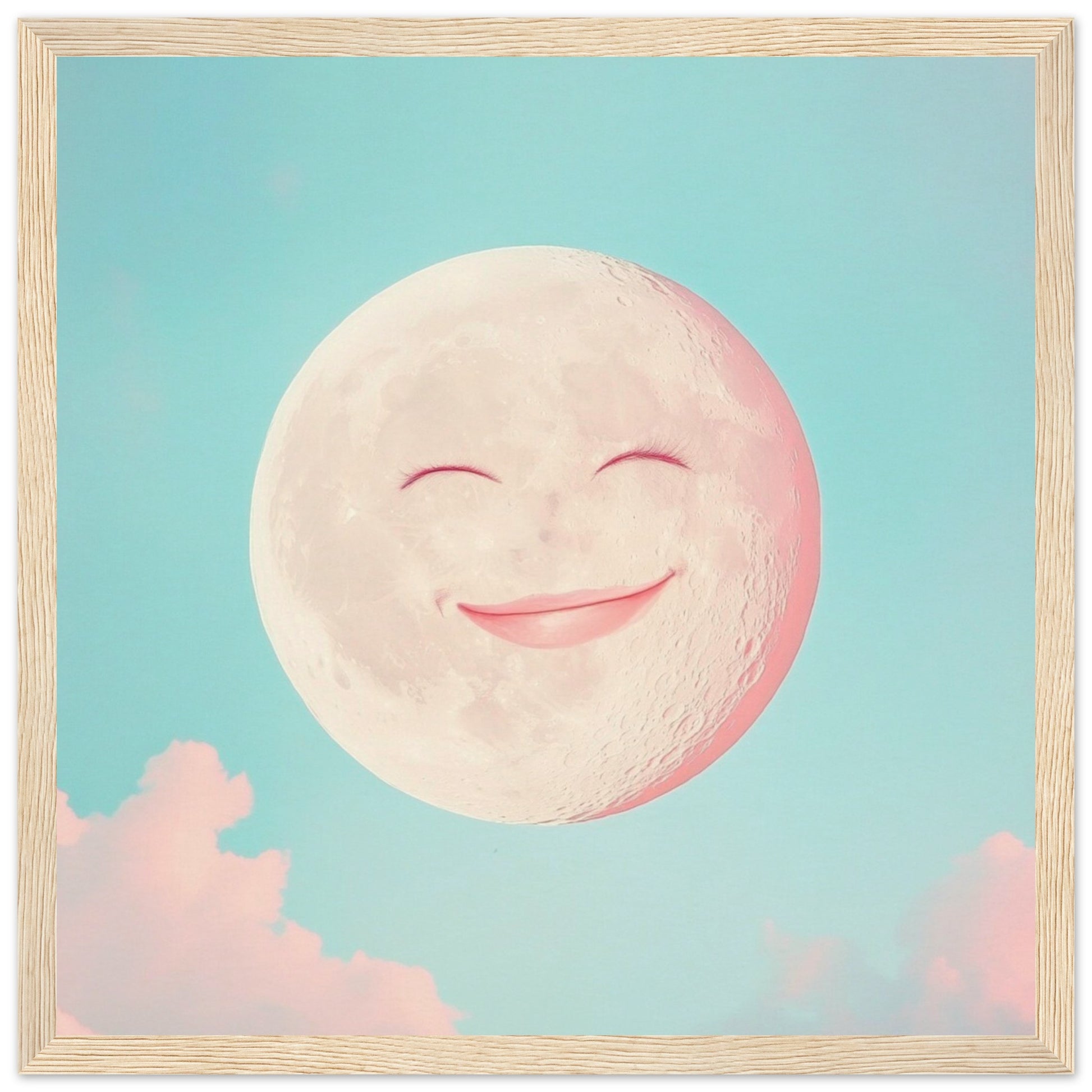 Smiling Moonbeam Magic - Lovely Art House