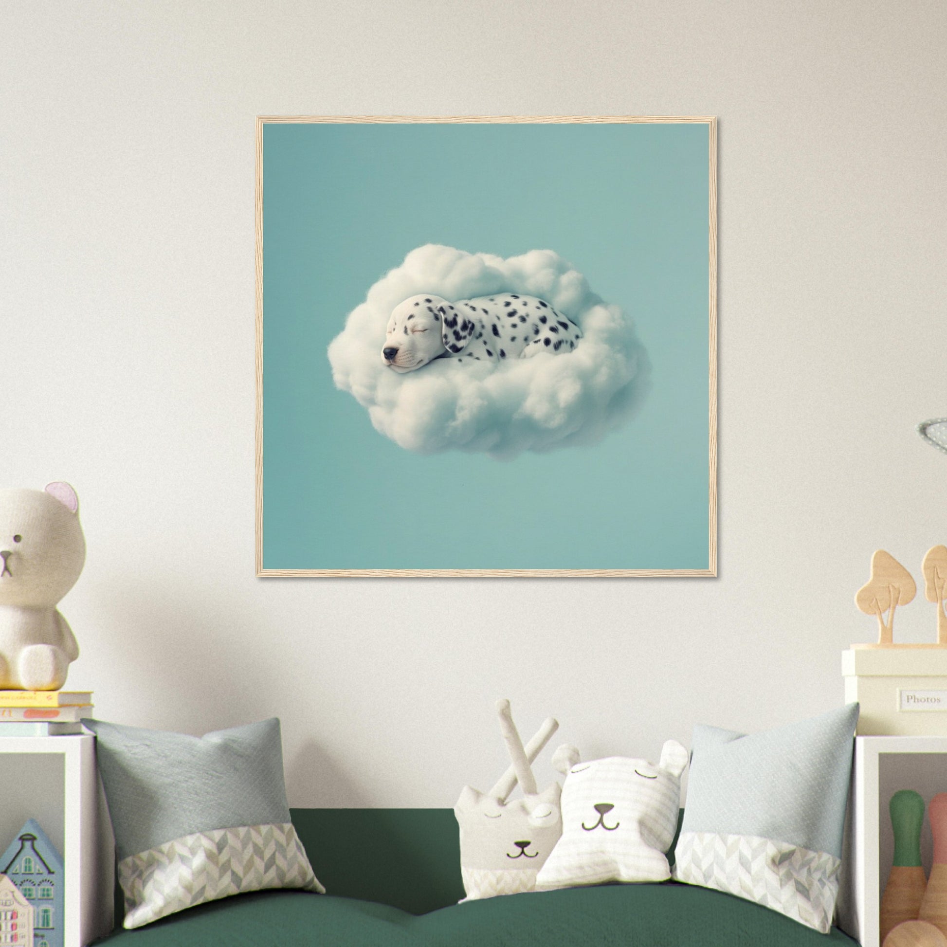Dreamy Dalmatian Nap - Lovely Art House
