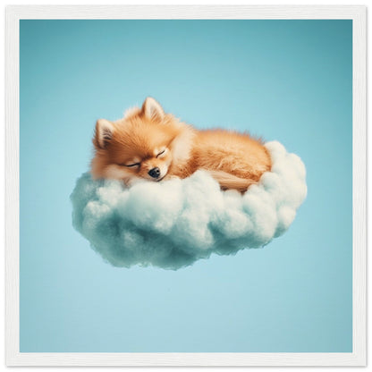 Pomeranian Cloud Nap - Lovely Art House