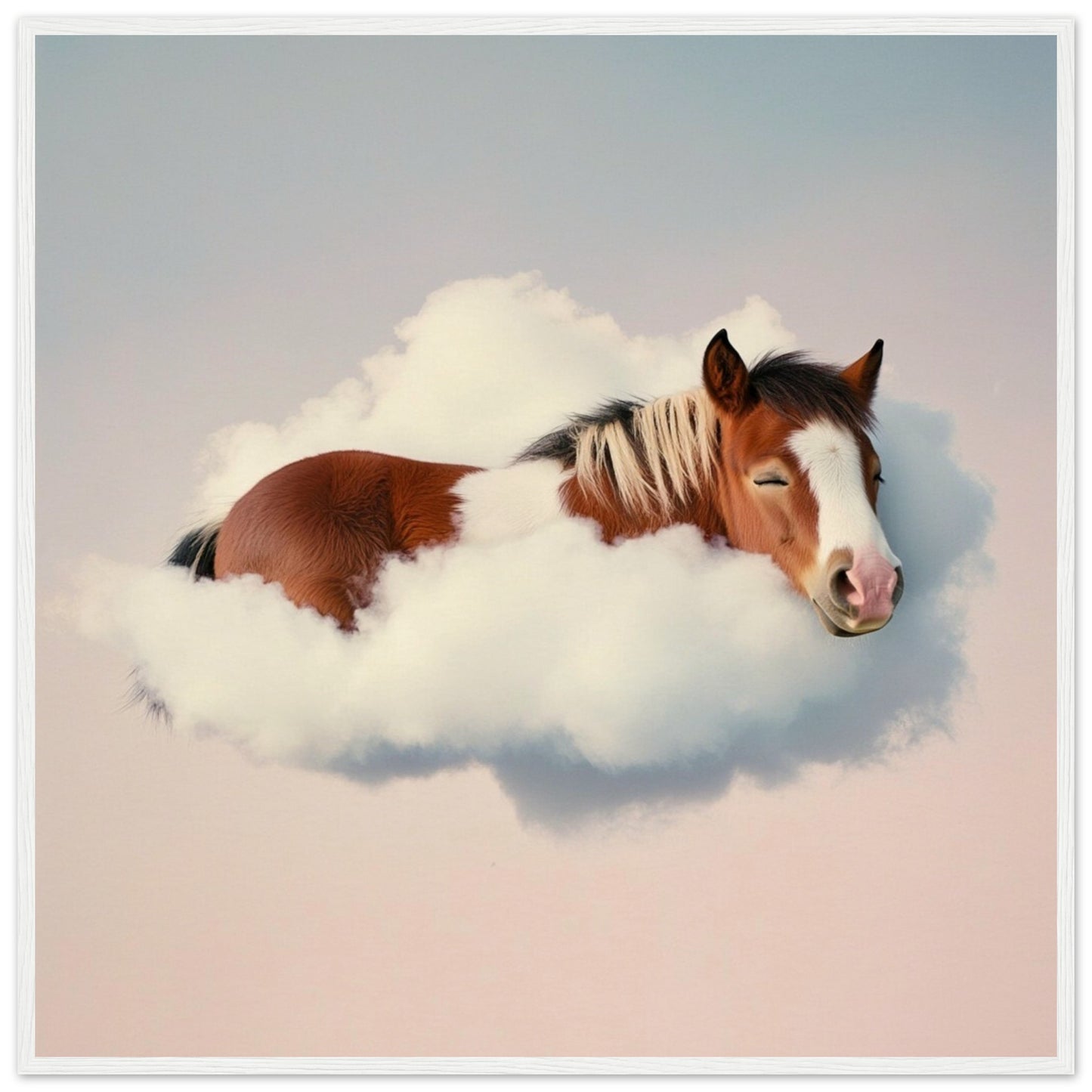 Dreamy Pinto Cloud - Lovely Art House