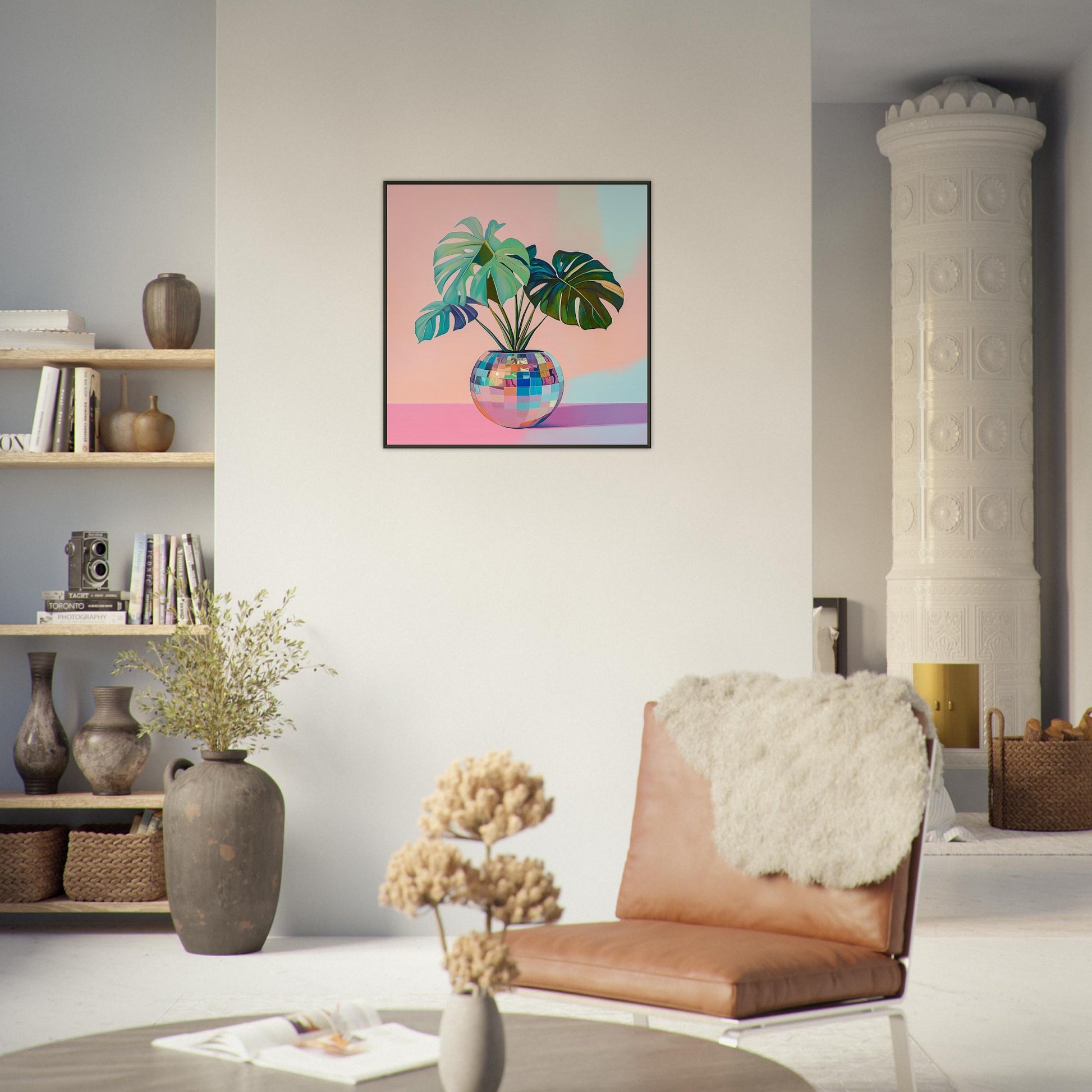 Monstera Disco Dream - Lovely Art House