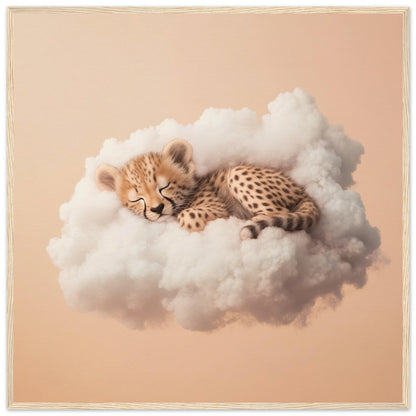 Dreamy Cheetah Snooze - Lovely Art House