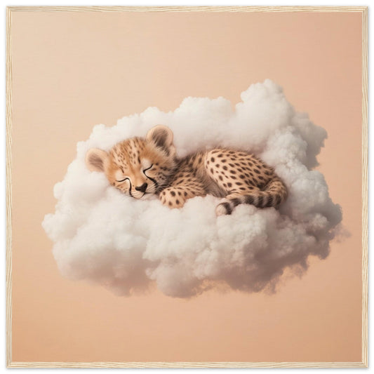 Dreamy Cheetah Snooze - Lovely Art House