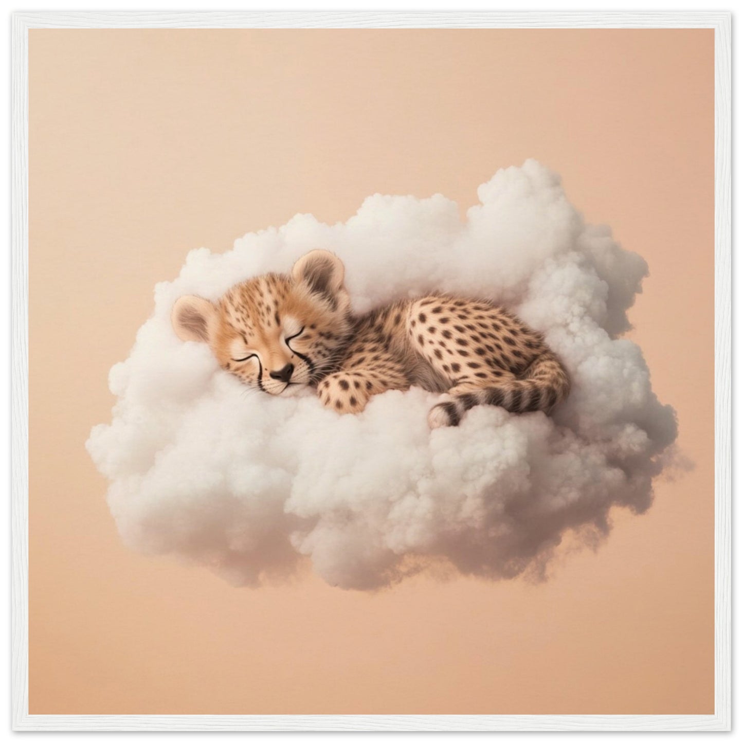 Dreamy Cheetah Snooze - Lovely Art House