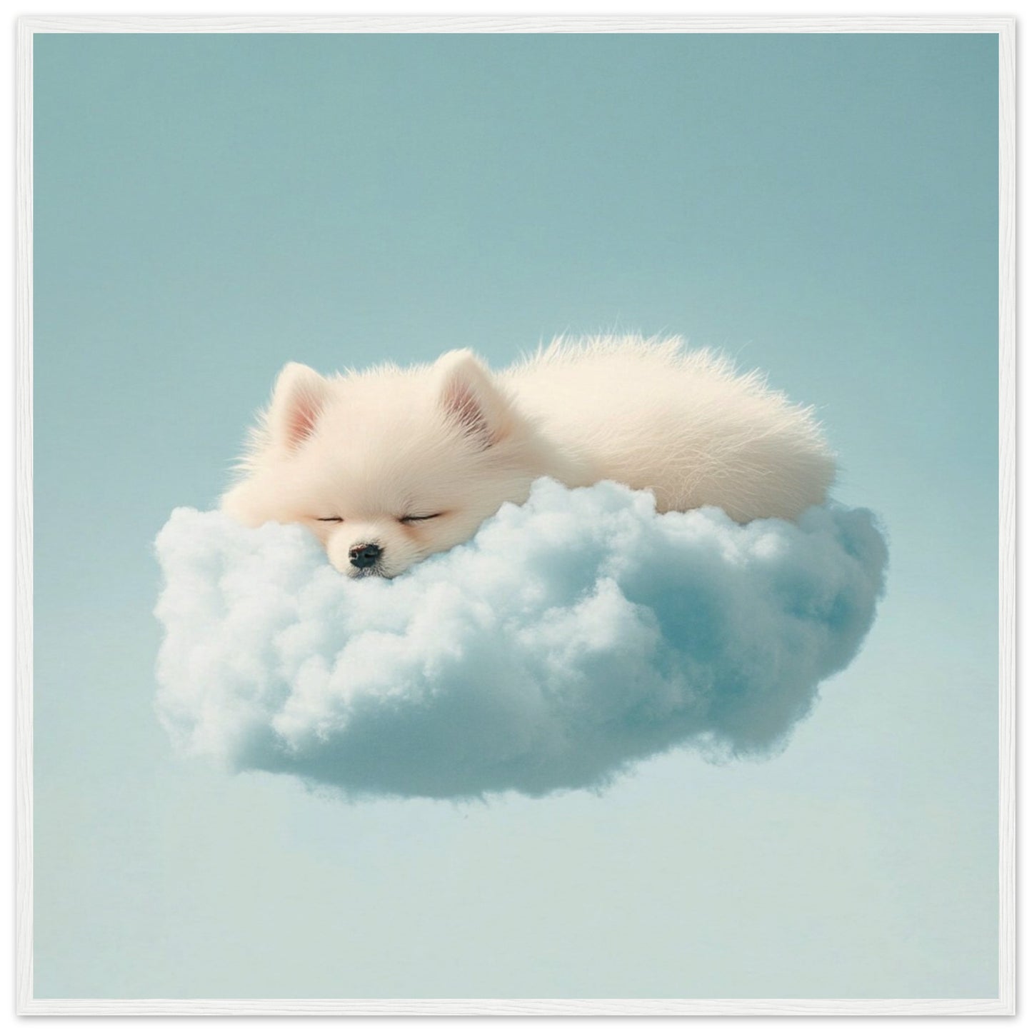 Dreamy Pomeranian Naps - Lovely Art House