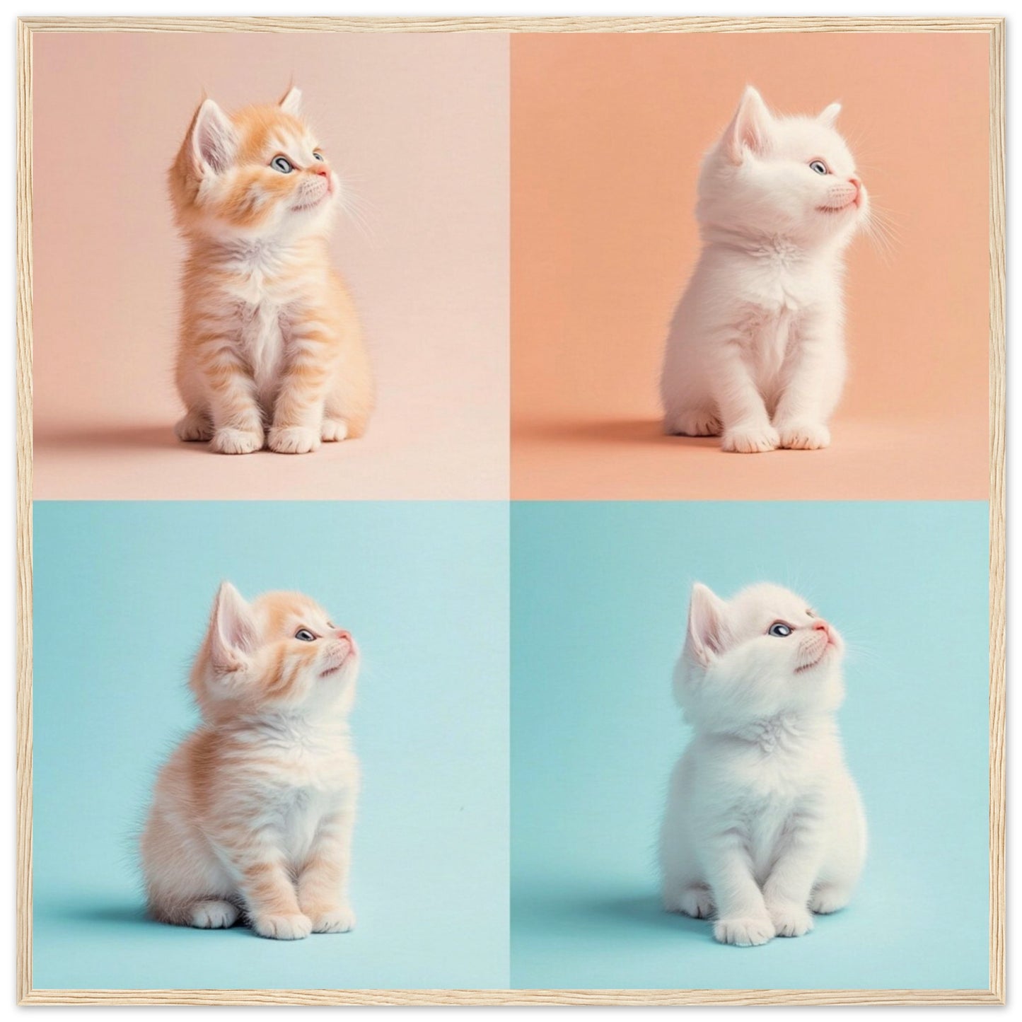 Kitten Cutie Quartet - Lovely Art House
