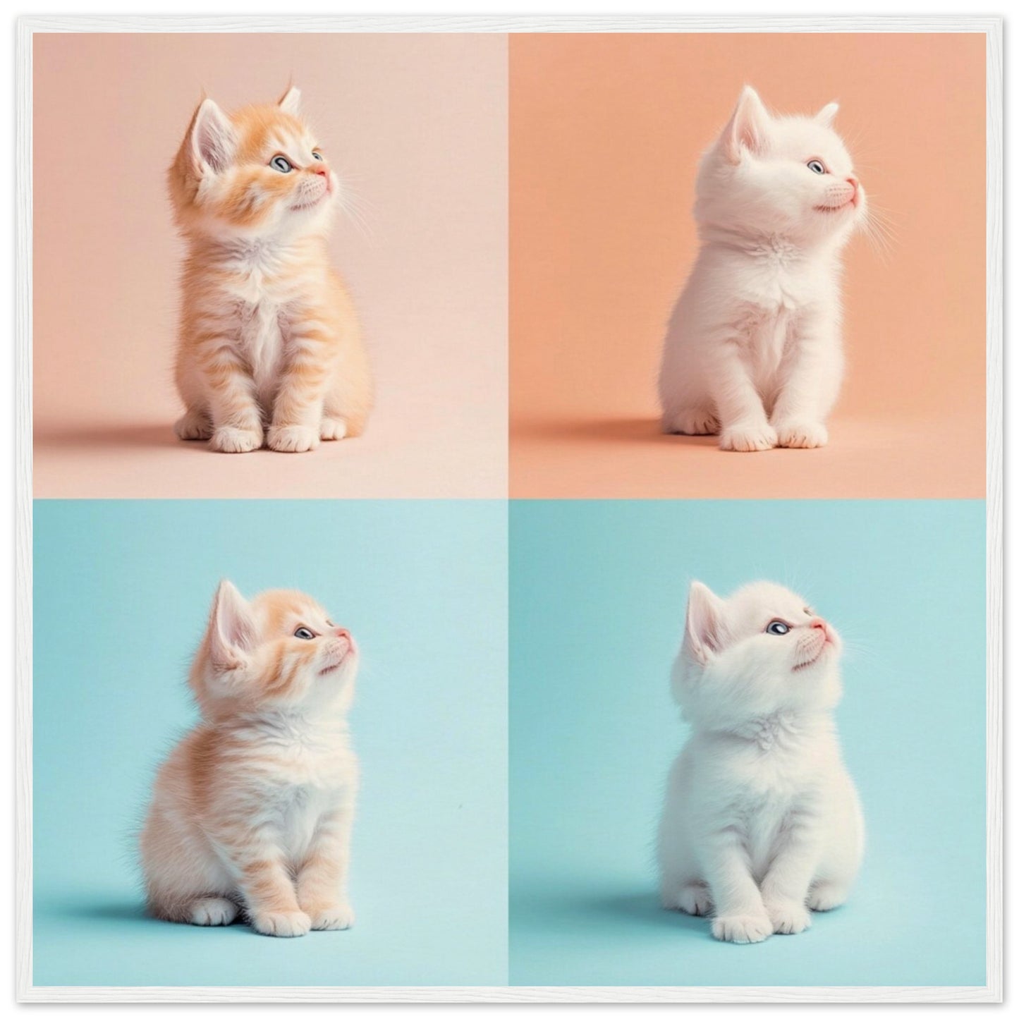 Kitten Cutie Quartet - Lovely Art House