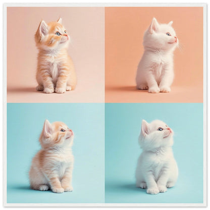 Kitten Cutie Quartet - Lovely Art House