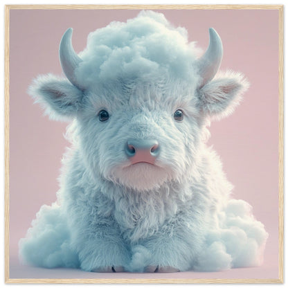 Fluffy Cloud Buffalo - Lovely Art House