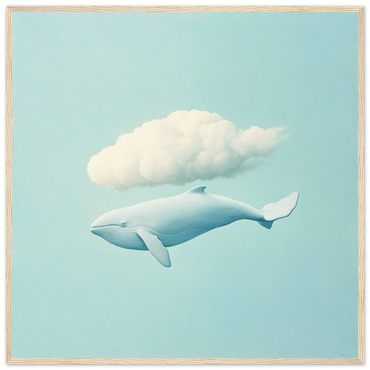 Cloudy Whale Dreams - Lovely Art House