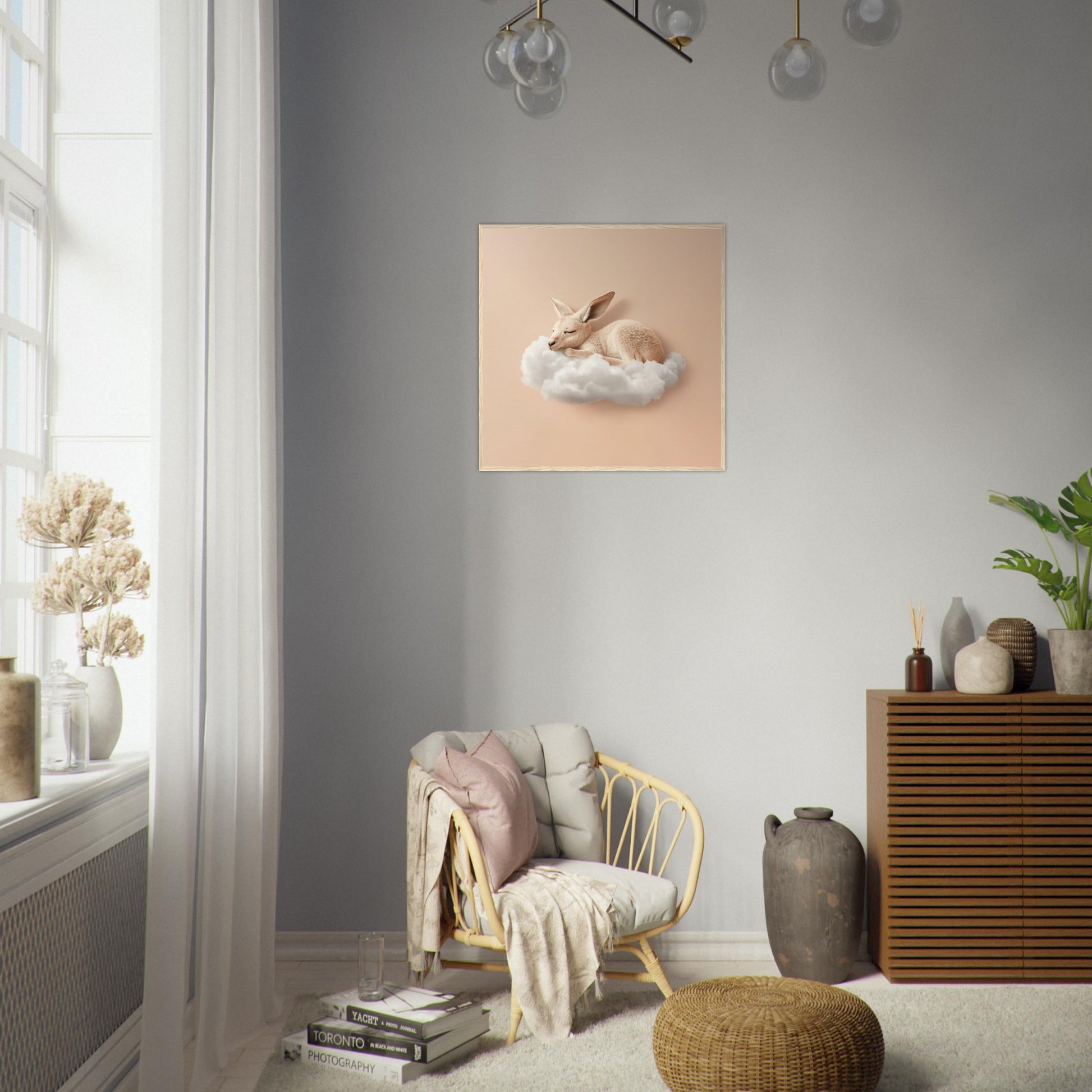 Kangaroo Snooze Vibes - Lovely Art House