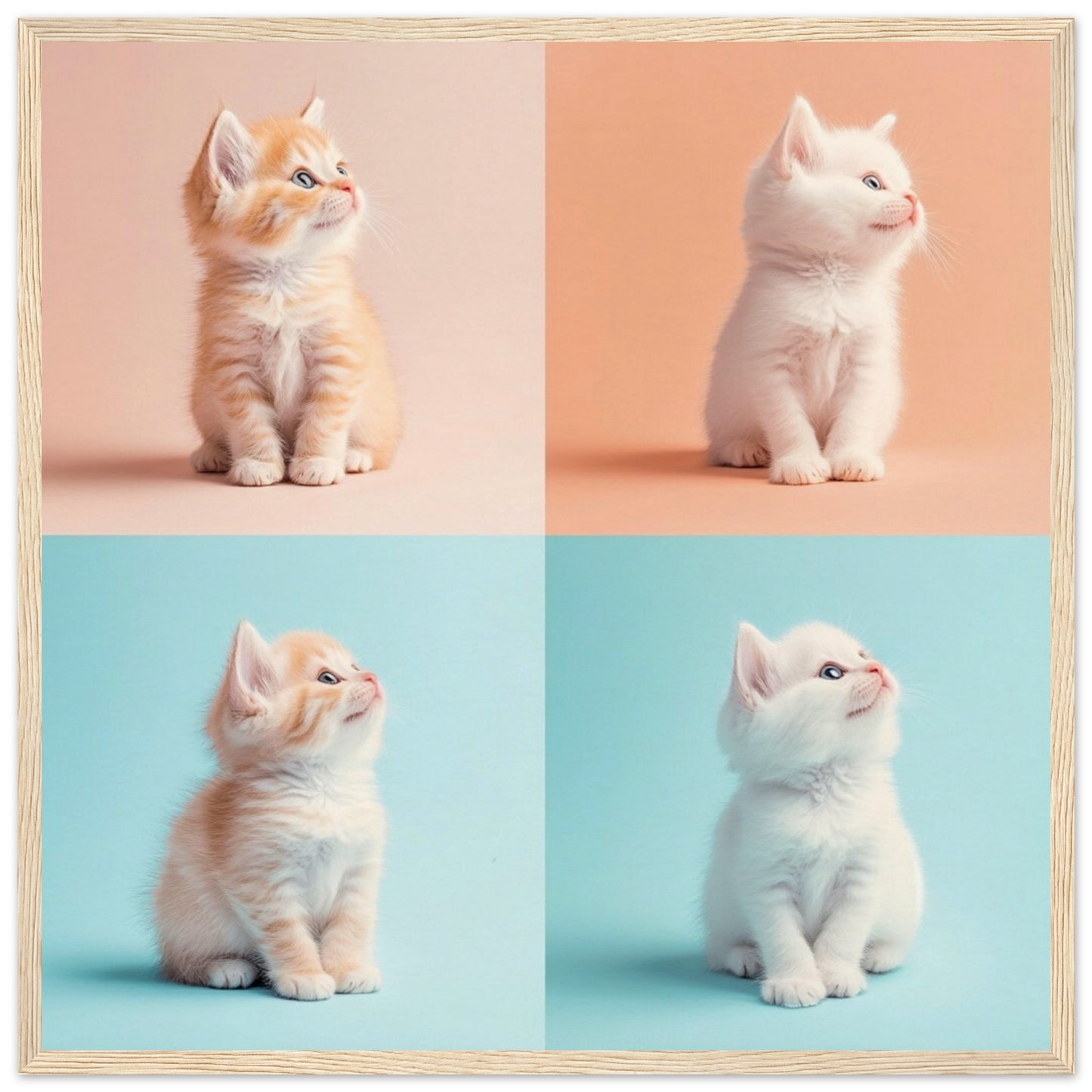 Kitten Cutie Quartet - Lovely Art House