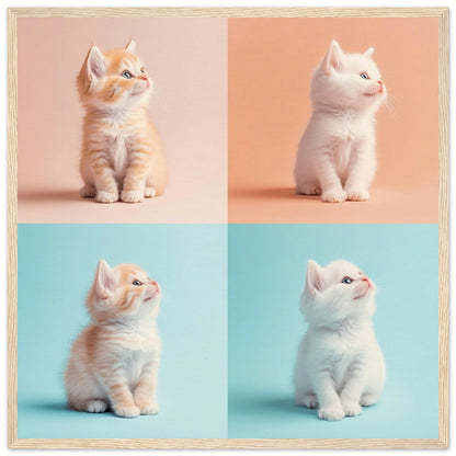 Kitten Cutie Quartet - Lovely Art House