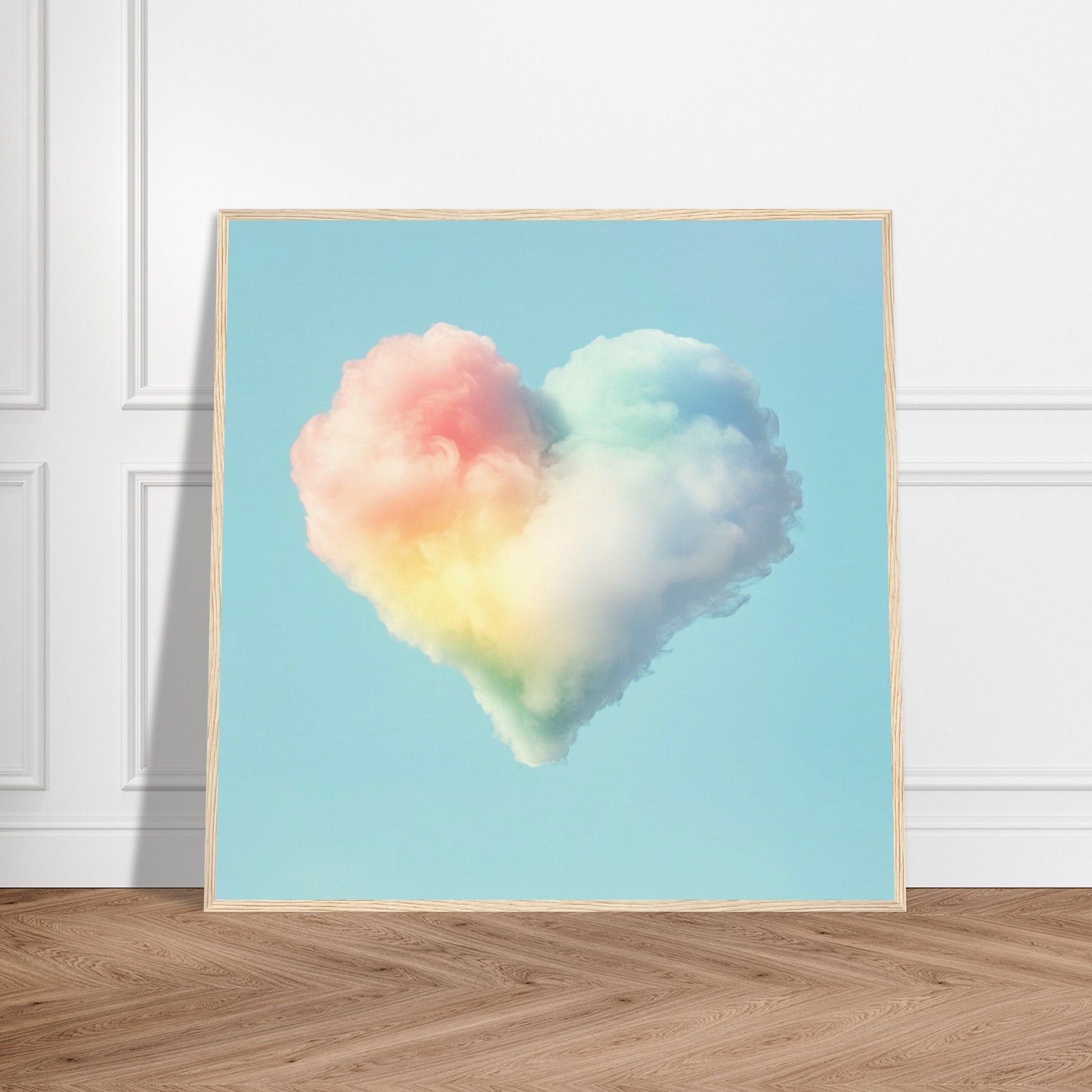 Heart of Cotton Candy - Lovely Art House